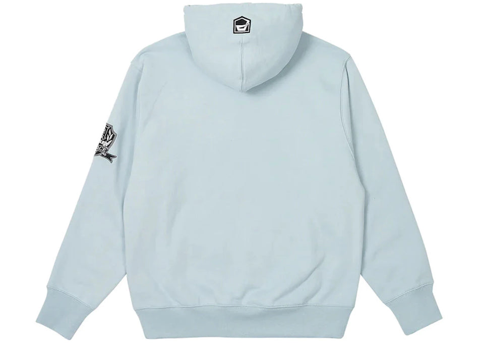 Palace x Avirex Zip Hood Chill Blue
