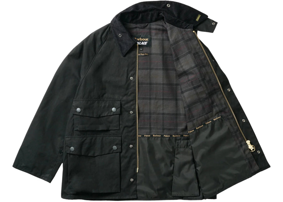 Veste décontractée Palace x Barbour Bedale noire