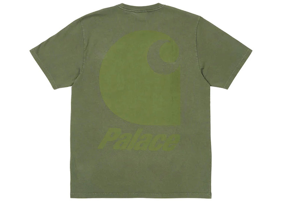 Palace x Carhartt WIP S/S Pocket T-Shirt Dollar Green