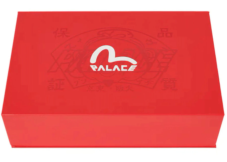 Palace x Evisu Dice Red
