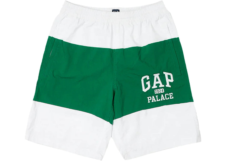 Palace x Gap Boardshort White/Green