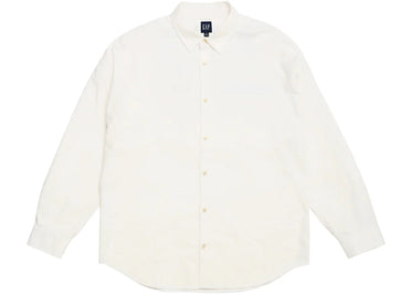 Palace x Gap Drop Shoulder Oxford Shirt White