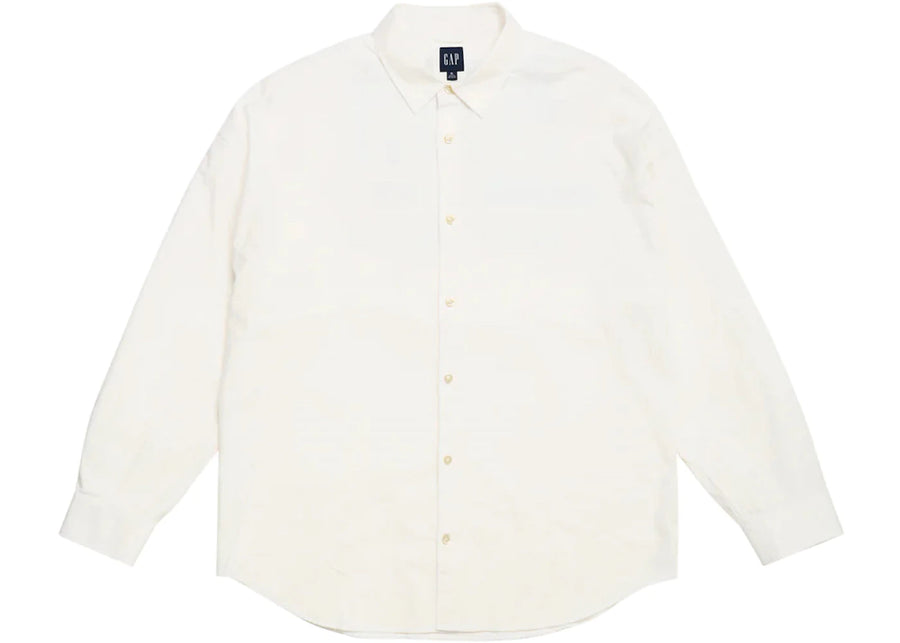 Chemise Oxford blanche Palace x Gap à épaules tombantes