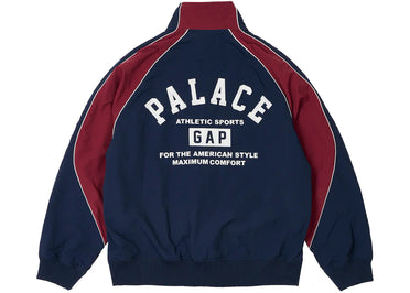 Palace x Gap Nylon Track Top Navy/Red