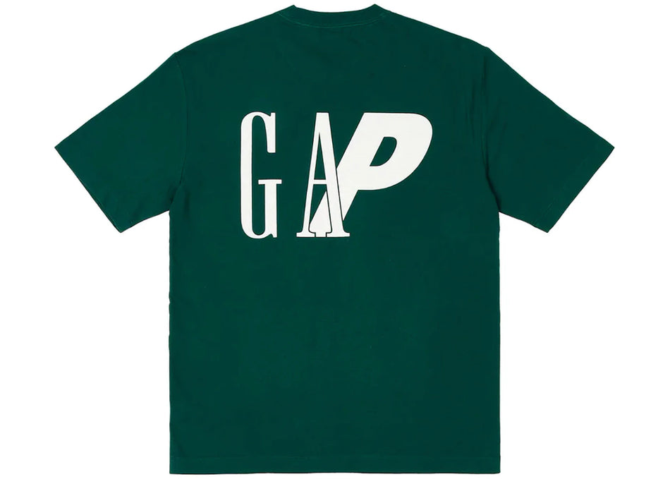 Palace x Gap T-Shirt Rain Forest