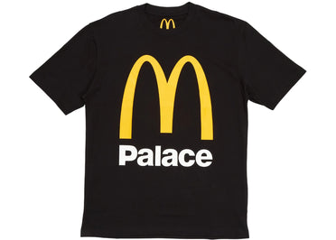 Palace x McDonald's Logo T-shirt Black