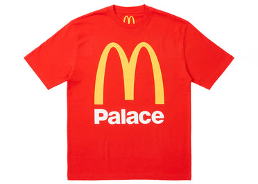 Palace x McDonald's Logo T-shirt Red