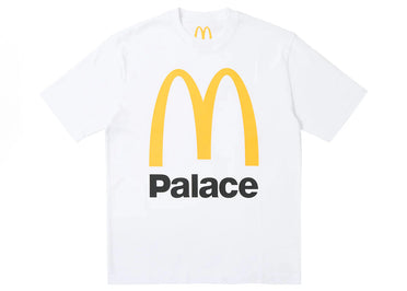 Palace x McDonald's Logo T-shirt White