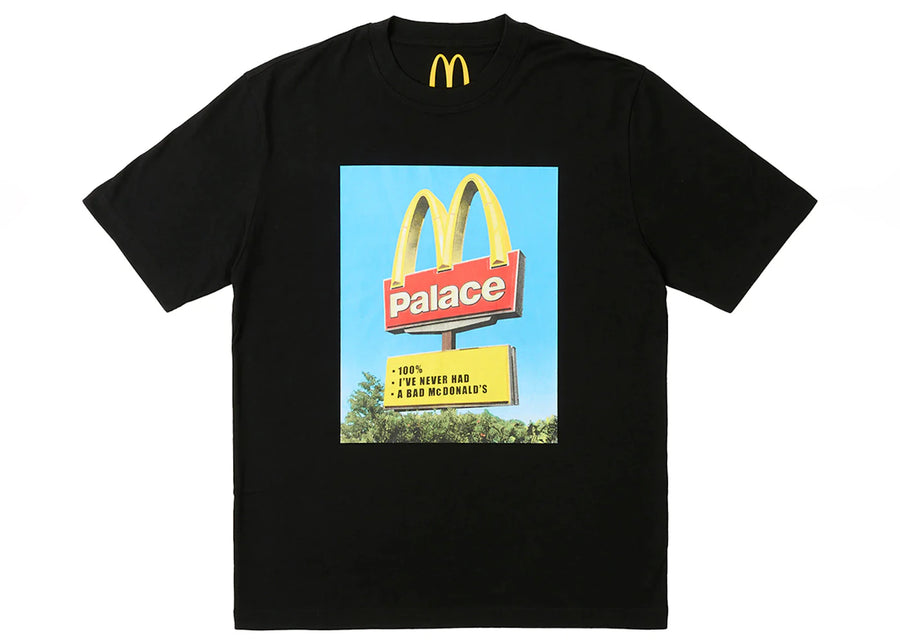 T-shirt noir Palace x McDonald's Sign