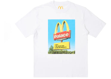 Palace x McDonald's Sign T-shirt White