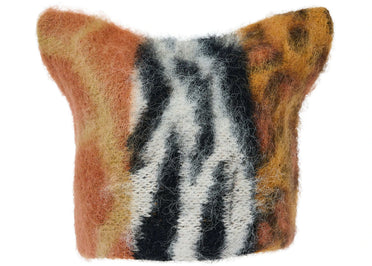 Palace x Needles Hairy Square Beanie Multi Animal