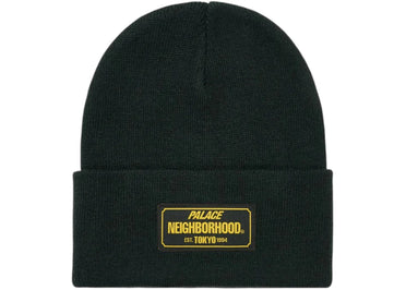 Palace x Neighborhood Beanie Black