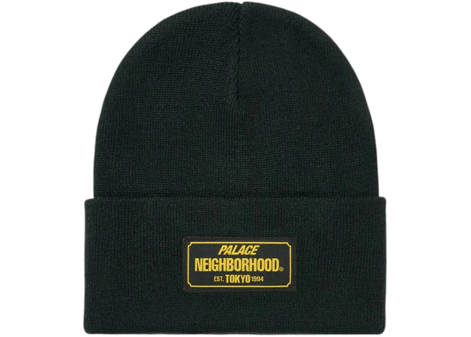 Palace x Neighborhood Beanie Black