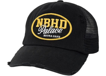 Palace x Neighborhood Mesh Trucker Black Denim