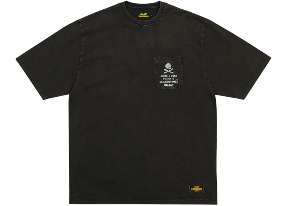 Palace x Neighborhood Pocket T-Shirt Black