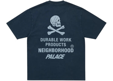Palace x Neighborhood Pocket T-Shirt Indigo