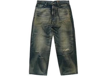 Palace x Neighborhood Savage Denim DP Basic Pants Indigo