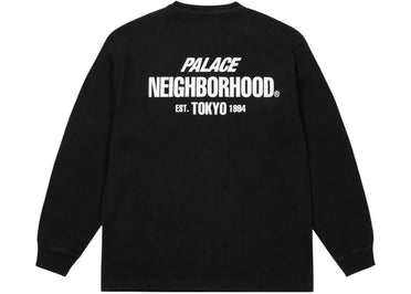 Palace x Neighborhood Waffle Jersey Black
