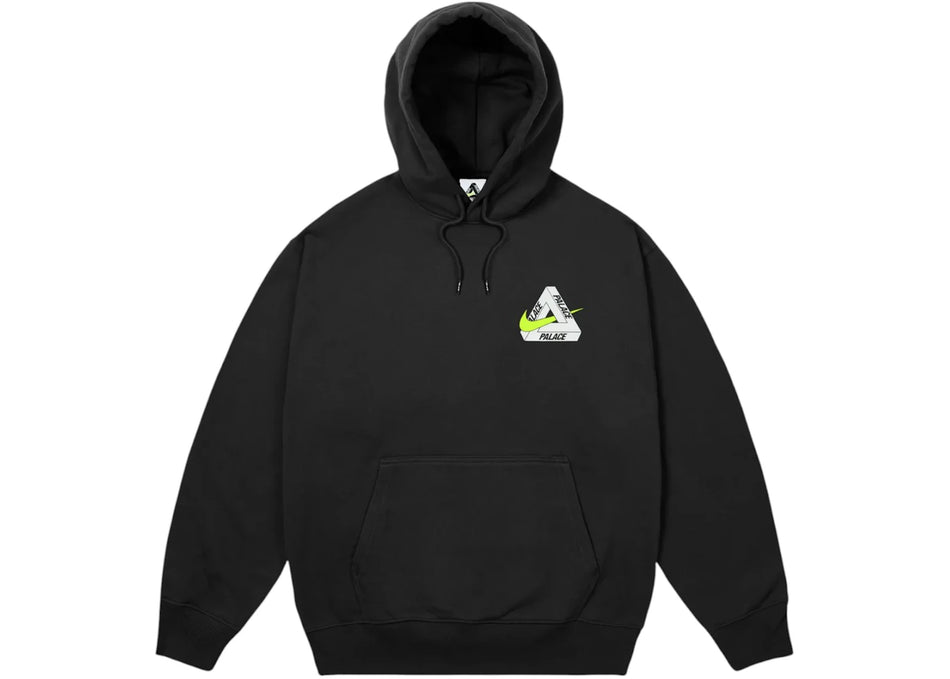 Palace x Nike Tri Swoosh Hood Black