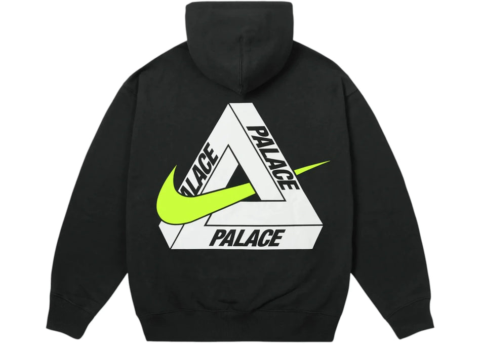Palace x Nike Tri Swoosh Hood Black