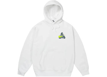 Palace x Nike Tri Swoosh Hood White