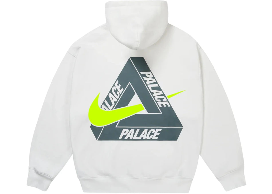 Palace x Nike Tri Swoosh Hood White