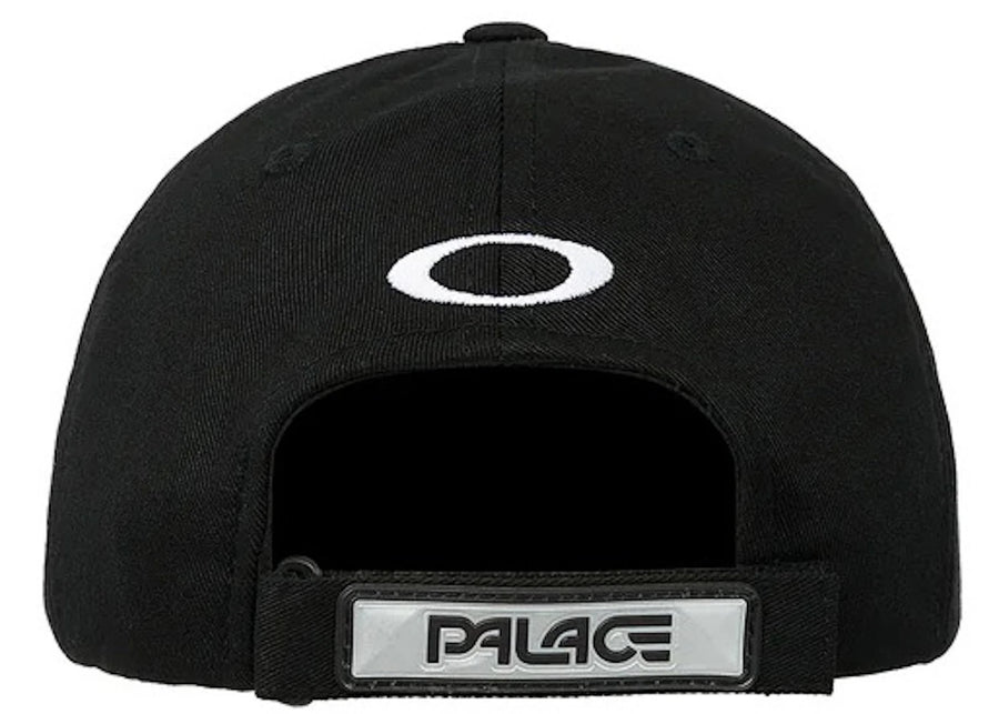 Lunettes de soleil Palace x Oakley 6 panneaux noir/argent