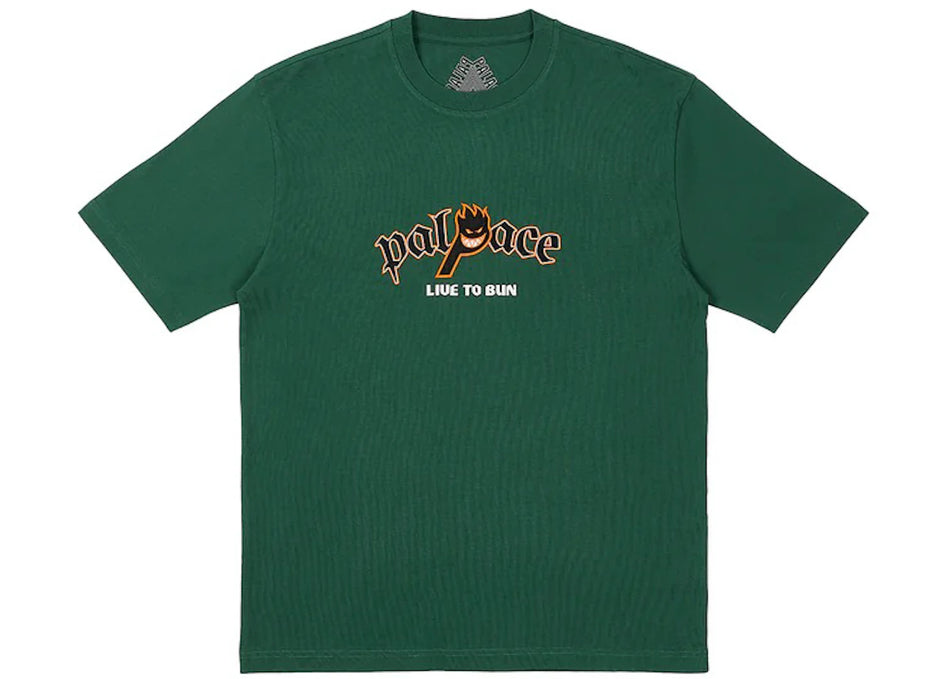 Palace x Spitfire P-Head T-Shirt Green
