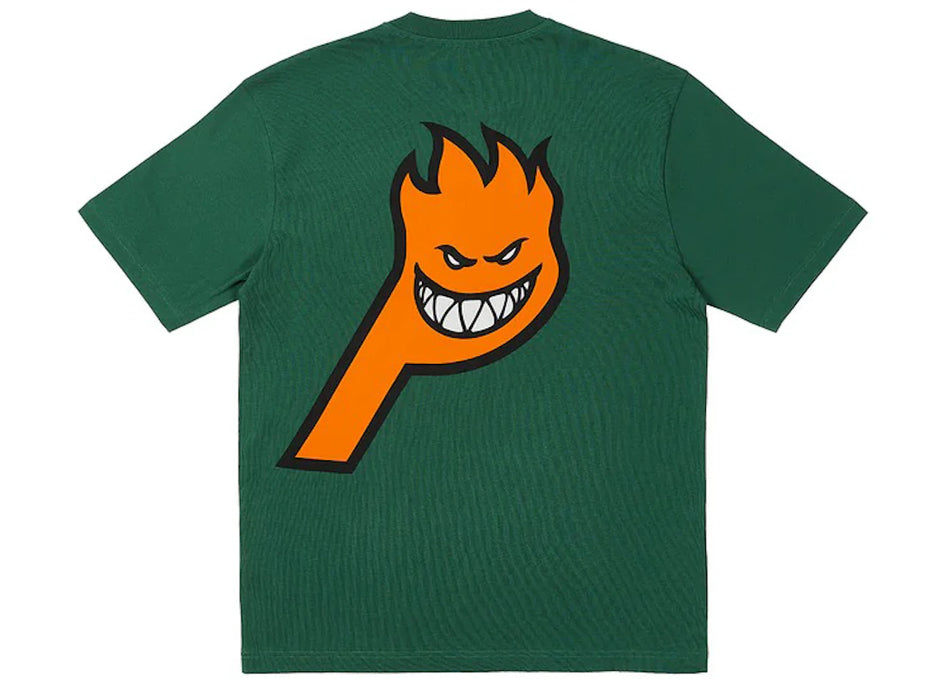 Palace x Spitfire P-Head T-Shirt Green