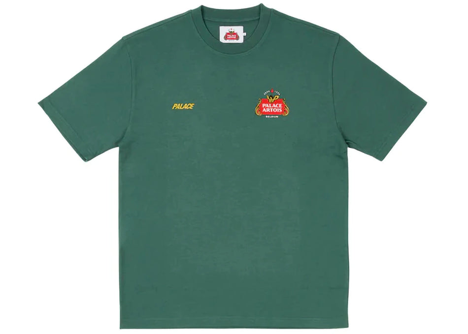 Palace x Stella Artois T-Shirt Bottle Green