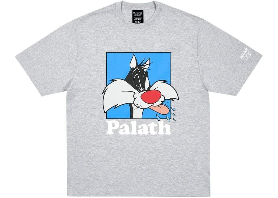 T-shirt Palace x UGG Looney Tunes Gris chiné