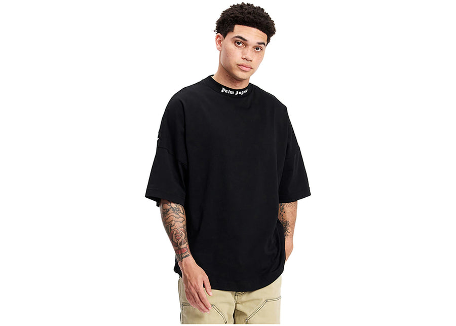 T-shirt noir Palm Angels Classic Logo Print