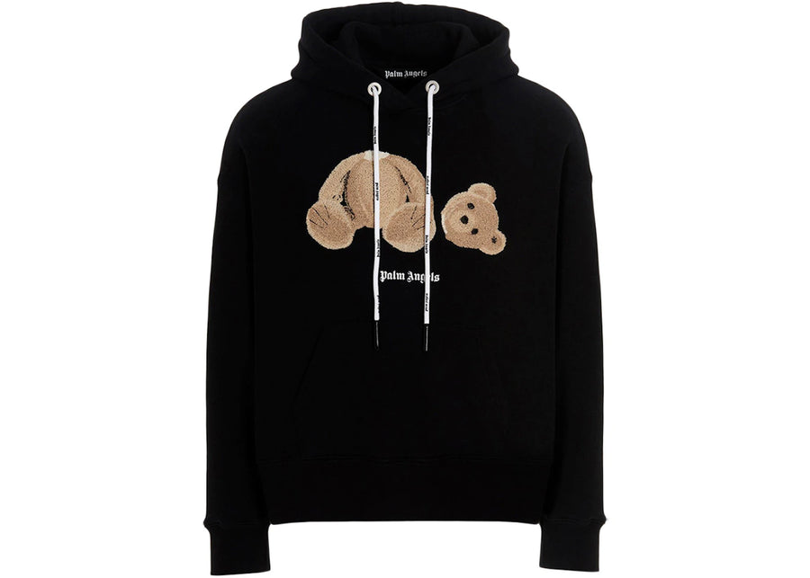 Sweat à capuche Palm Angels Kill the Bear Noir Marron SS23