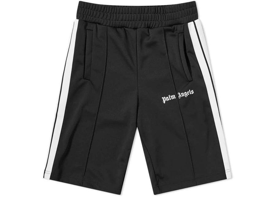 Short de survêtement noir à imprimé logo Palm Angels