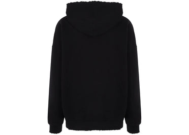 Palm Angels Monogram Statement Logo Hoodie Black