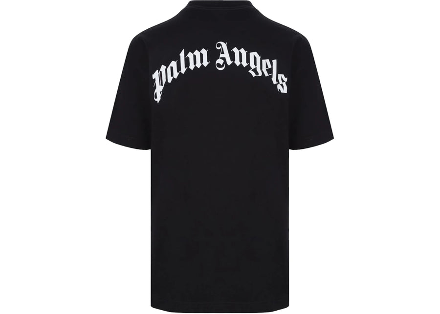 T-shirt Palm Angels Shark noir et blanc