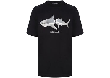 Palm Angels Shark T-Shirt Black/White