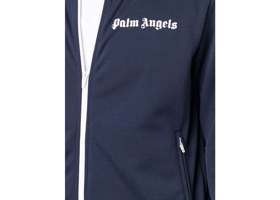Veste de survêtement Palm Angels bleu marine/blanc/noir SS22