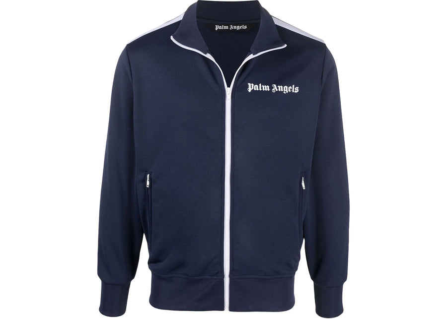 Veste de survêtement Palm Angels bleu marine/blanc/noir SS22