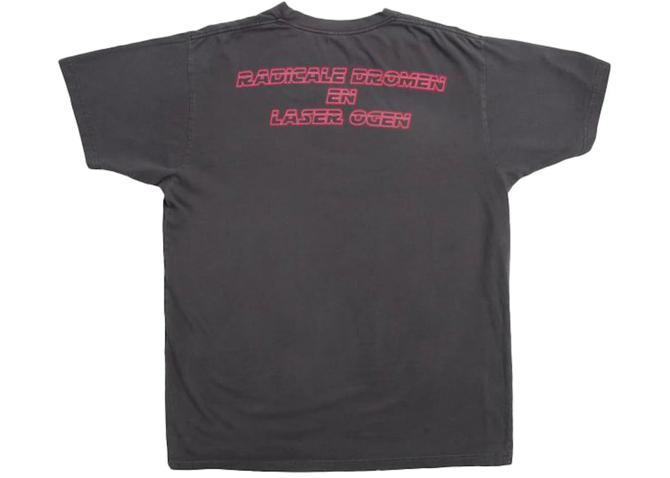 Patta Soundsystem x Ray Fuego Pigment Dye T-shirt Black