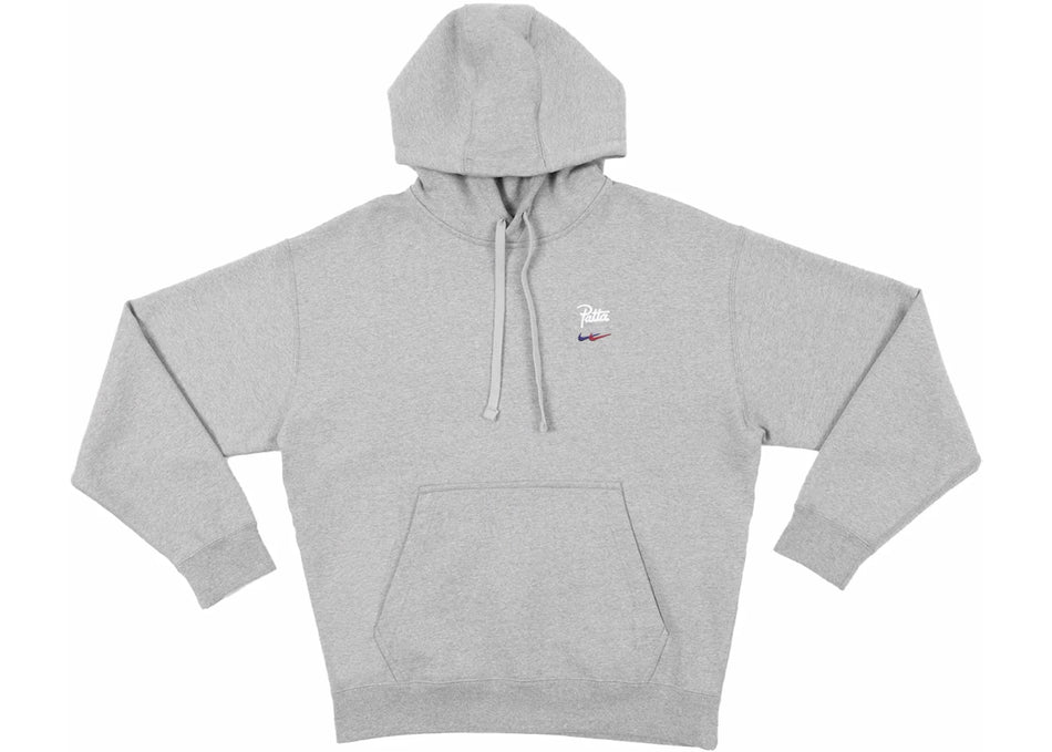 Patta x Barcelona FC Culers del Món Hooded Sweater Dark Grey Heather/Deep Royal Blue