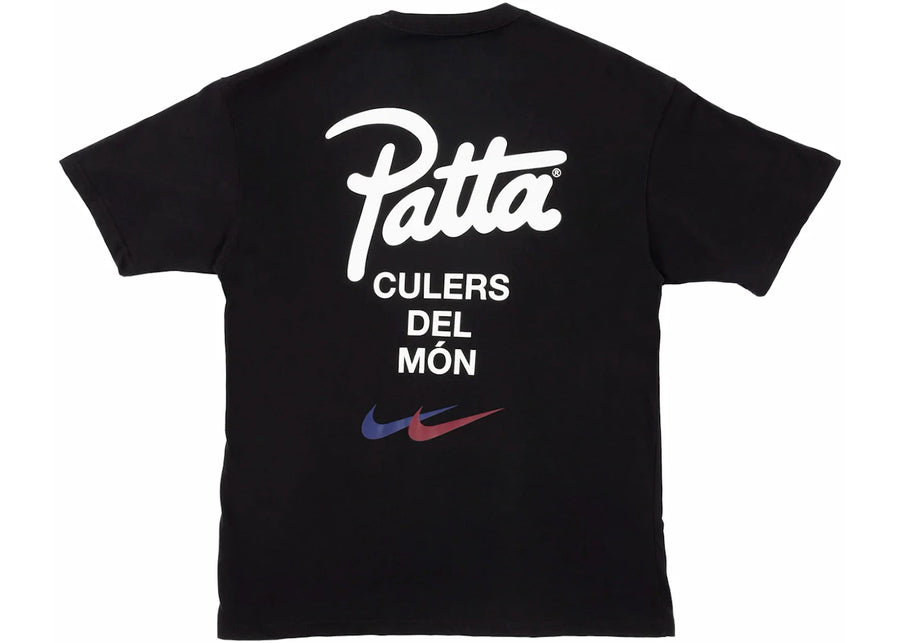 T-shirt Patta x Barcelone FC Culers del Món Noir