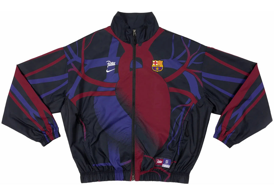 Veste de survêtement Patta x Barcelona FC Culers del Món Noir/Blanc