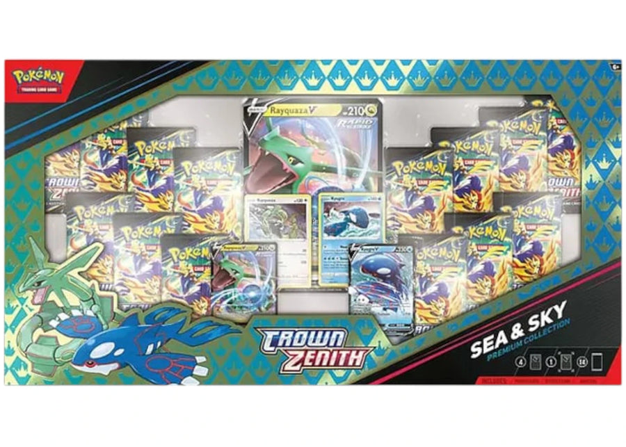 Collection Premium Pokémon Crown Zenith Mer et Ciel