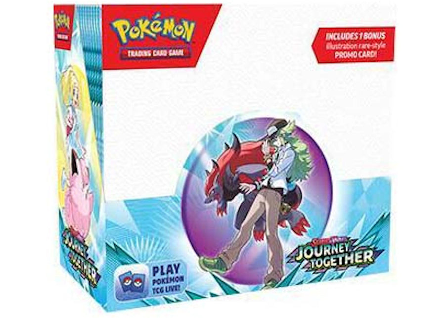 Coffret de boosters améliorés Pokémon Scarlet &amp; Violet : Voyage ensemble SV09