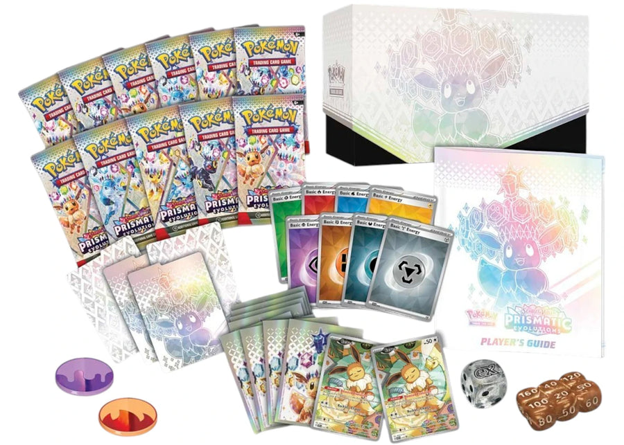 Pokémon Scarlet &amp; Violet Prismatic Evolutions - Coffret Dresseur d'élite du Centre Pokémon