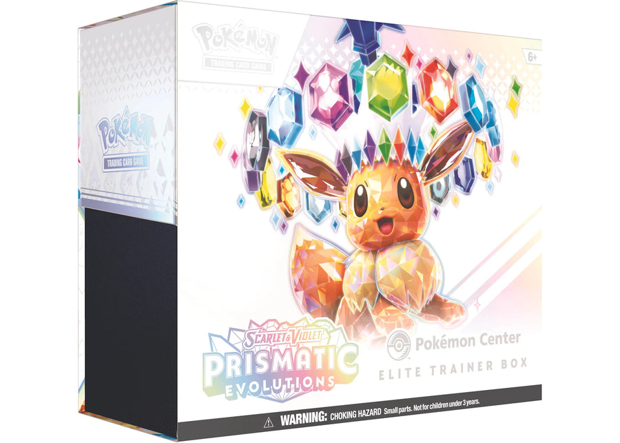 Pokémon Scarlet &amp; Violet Prismatic Evolutions - Coffret Dresseur d'élite du Centre Pokémon