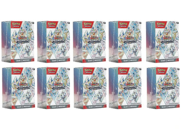 Pokémon Scarlet & Violet Prismatic Evolutions Booster Bundle 10x Lot