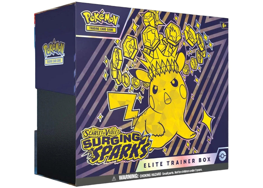 Coffret Dresseur d'élite Pokémon Écarlate et Violette Étincelles Déferlantes