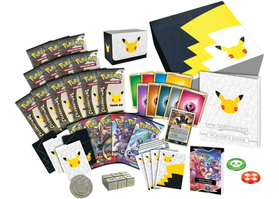 Pokémon TCG 25th Anniversary Celebrations Pokémon Center Exclusive Elite Trainer Box